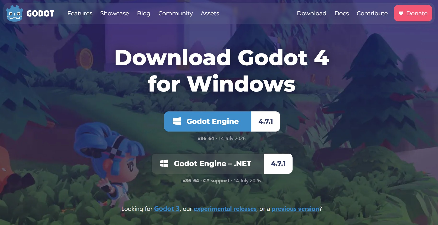 Godot公式サイト
